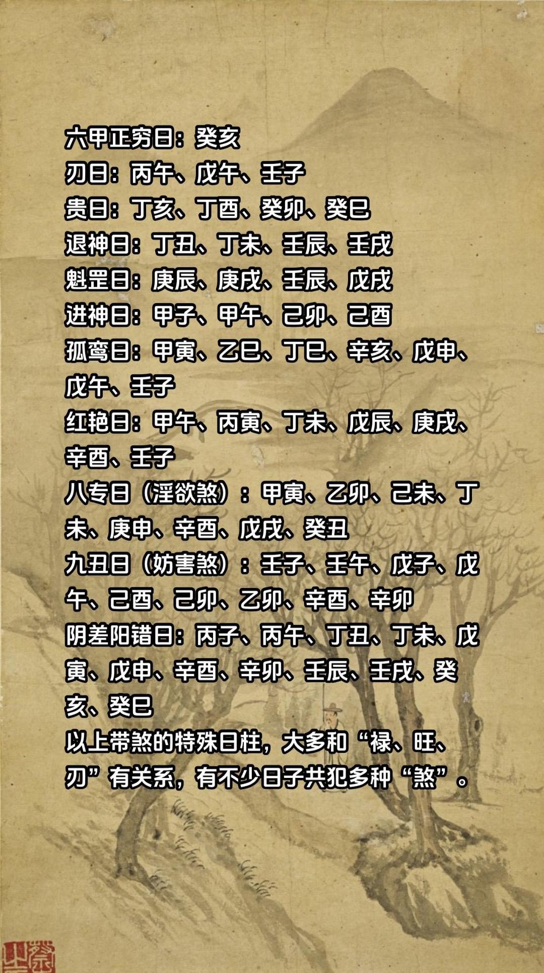 壬寅日柱三命通会