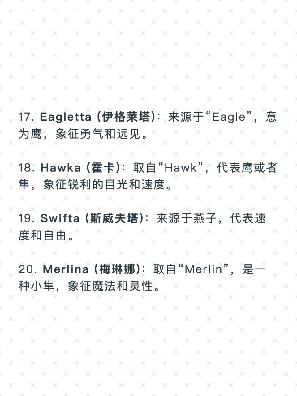 科普展现:西方名字（西方名字男）