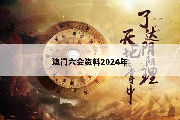 澳门六会资料2024年