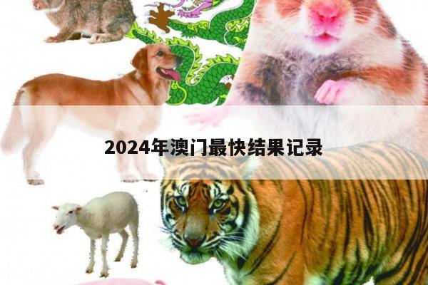2024年澳门最快结果记录