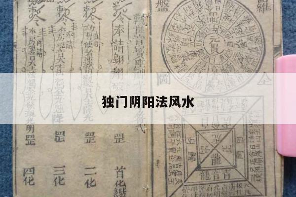 独门阴阳法风水