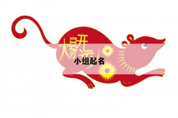 小组起名