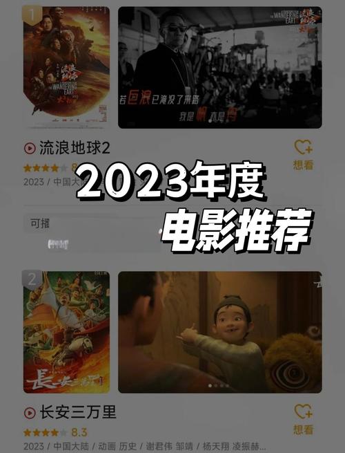 2023院线电影排行榜,2023院线电影排行榜前十名